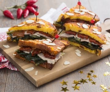 Sandwich de panettone