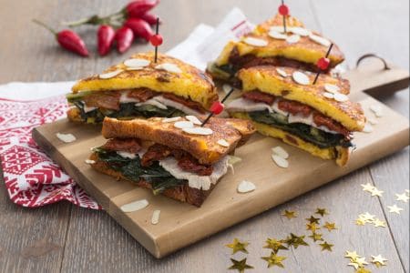 Sandwich de panettone
