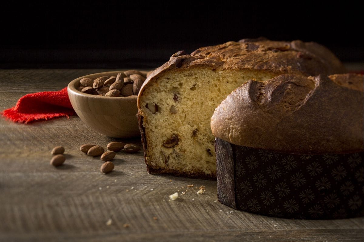 Panettone aux figues et amandes