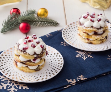 Petits gâteaux de panettone et Nutella®