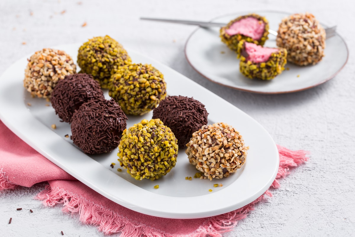 Truffes au yaourt
