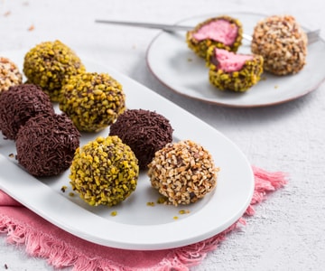 Truffes au yaourt