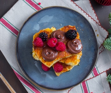Pain perdu de Pandoro avec Nutella®