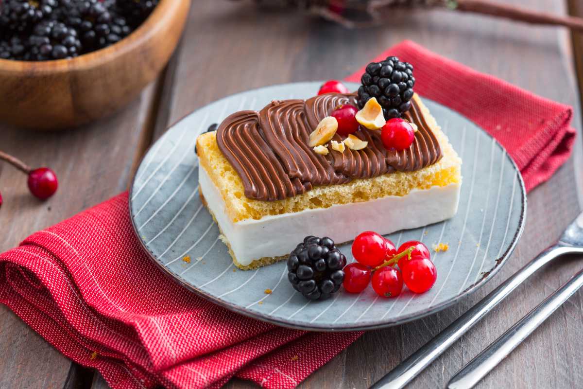 Lingot de pandoro, yaourt et Nutella®