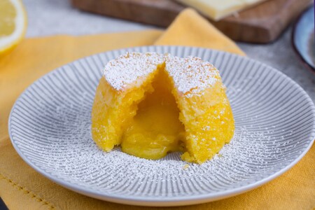 Fondant au chocolat blanc et citron
