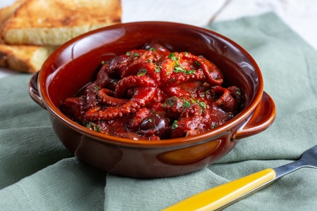 Poulpes à la luciana