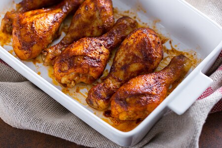 Cuisses de poulet au paprika au four