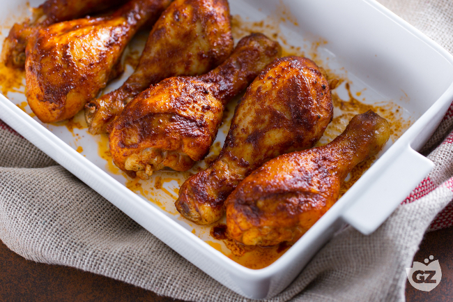 Cuisses de poulet au paprika au four - Recettes italiennes par ...