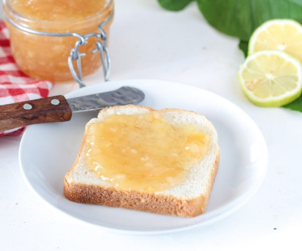 Confiture de citrons sans zeste
