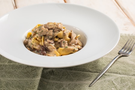 Pappardelle aux cèpes