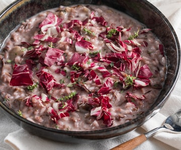 Risotto à la chicorée