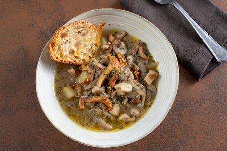 Soupe aux champignons