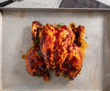 Poulet diable avec sauce aigre-douce