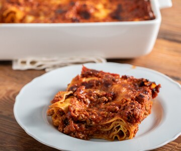 Lasagnes sans béchamel