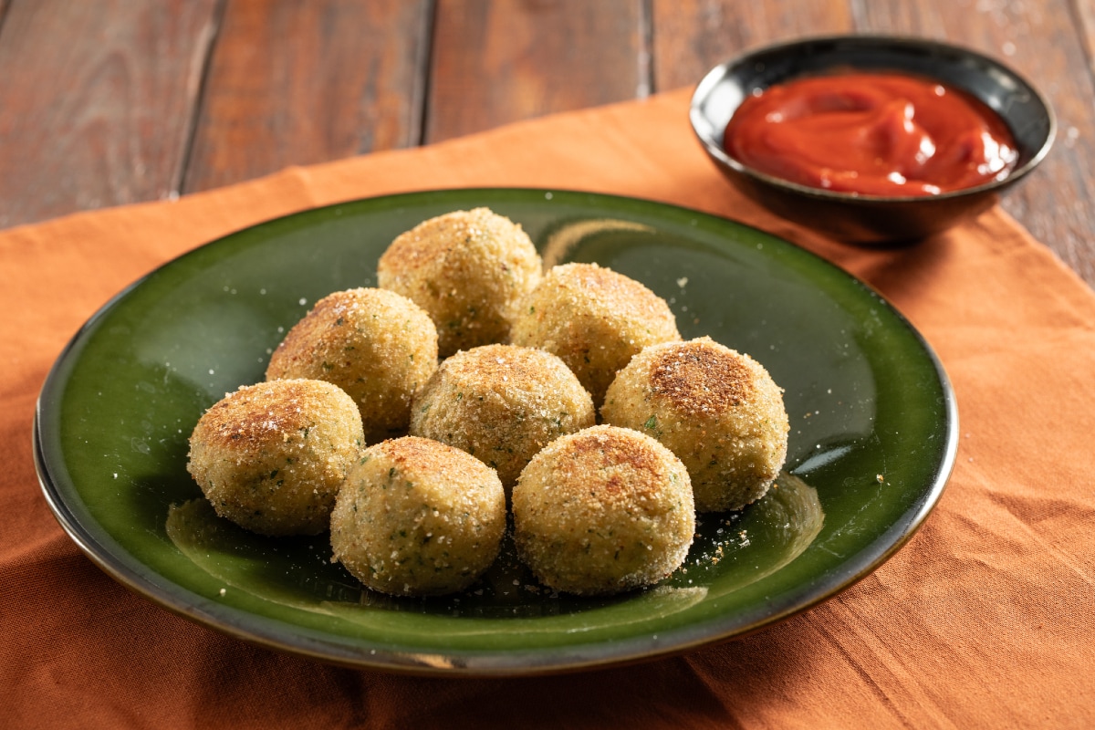 Boulettes de pain à la poêle