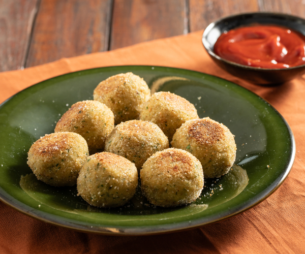 Boulettes de pain à la poêle