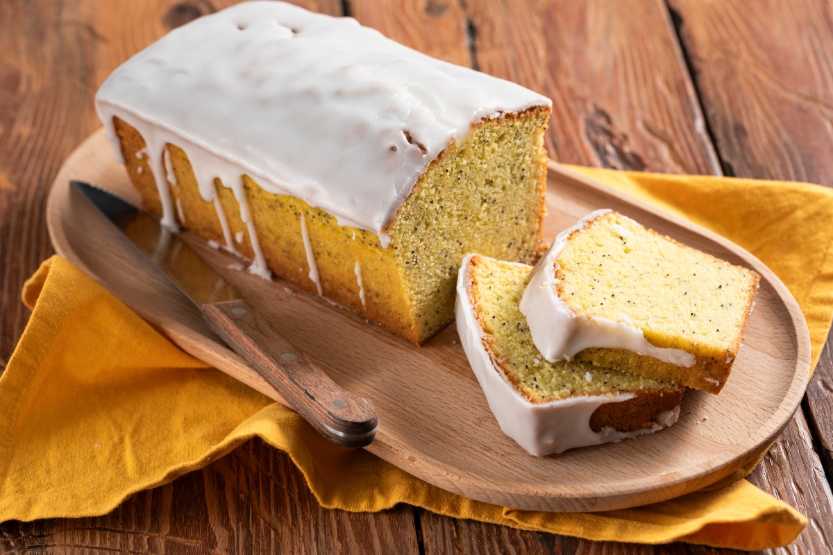 Gâteau au citron et aux graines de pavot