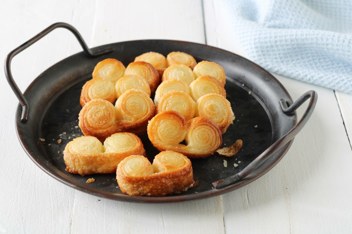Palmiers de pâte feuilletée