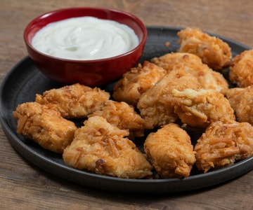 Blanc de poulet pané aux gressins
