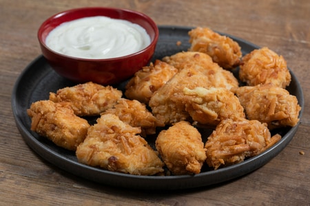 Blanc de poulet pané aux gressins