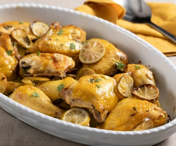 Poulet lime et menthe