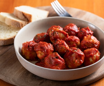 Boulettes de cabillaud à la sauce