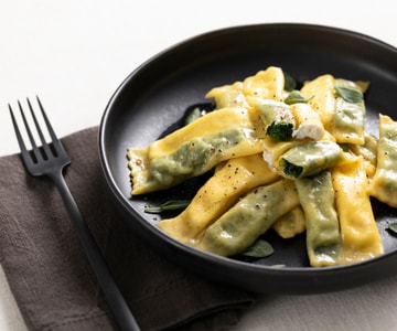 Raviolis à double farce