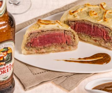 Filet de boeuf en croûte à la bière