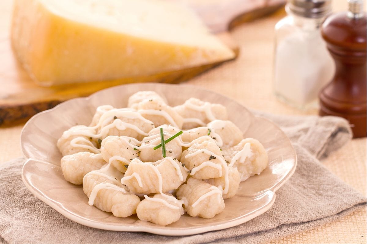 Gnocchis à la crème d'asiago