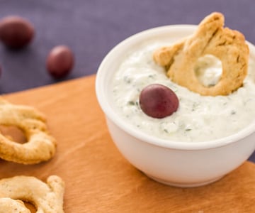 Torcelli avec tzatziki de Smyrne