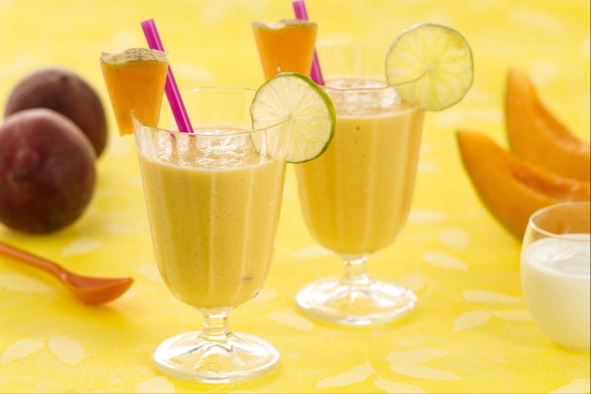 Smoothie au yaourt