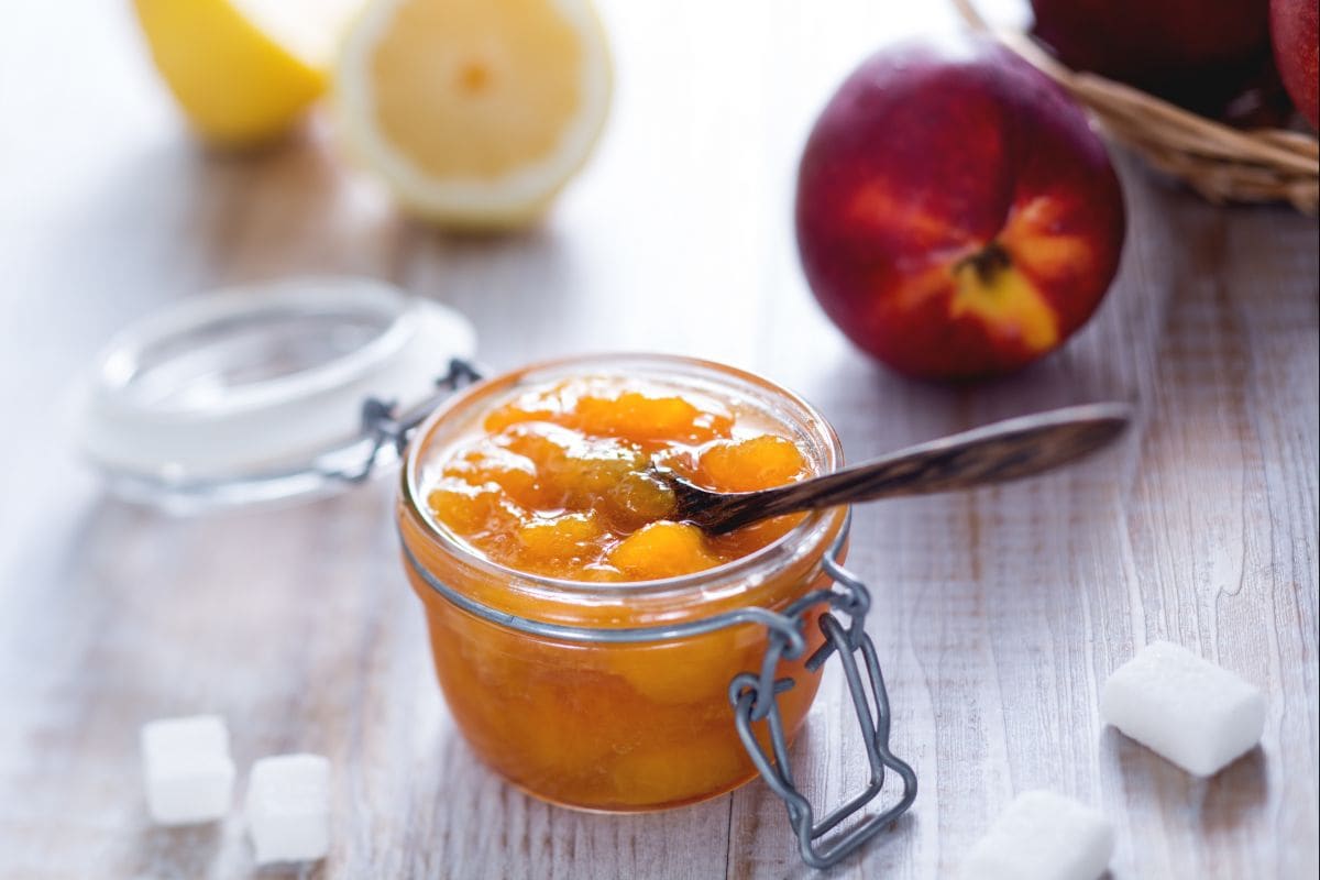 Confiture de pêches