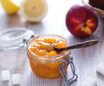 Confiture de pêches