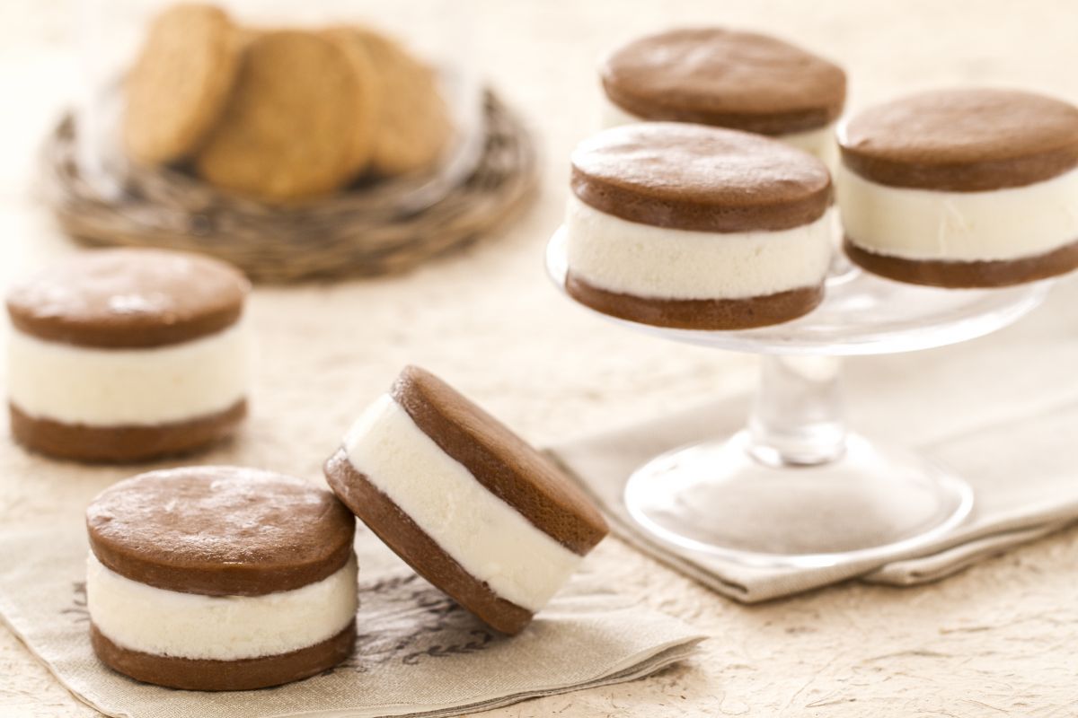 Glace biscuit