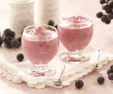 Sorbet au raisin muscat