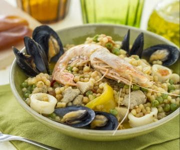 Paella à l'alguerès