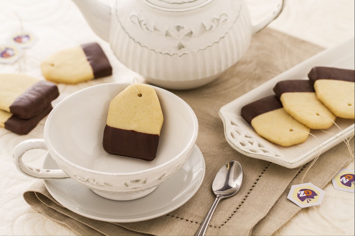Biscuits sachet de thé