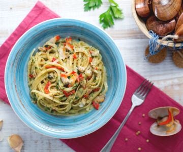 Linguine aux fasolaro