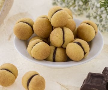 Baci di dama à la farine de maïs
