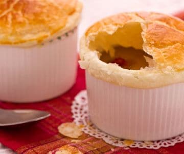 Velouté de lentilles en croûte