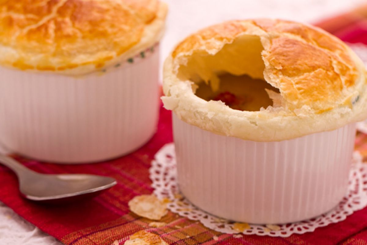 Velouté de lentilles en croûte