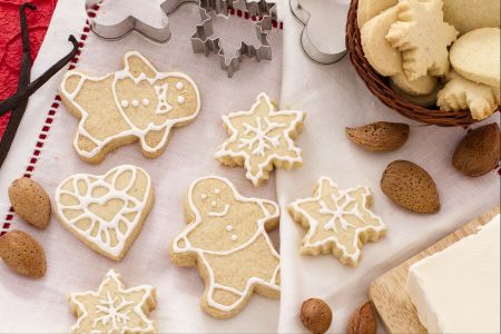 Biscuits de Noël aux amandes