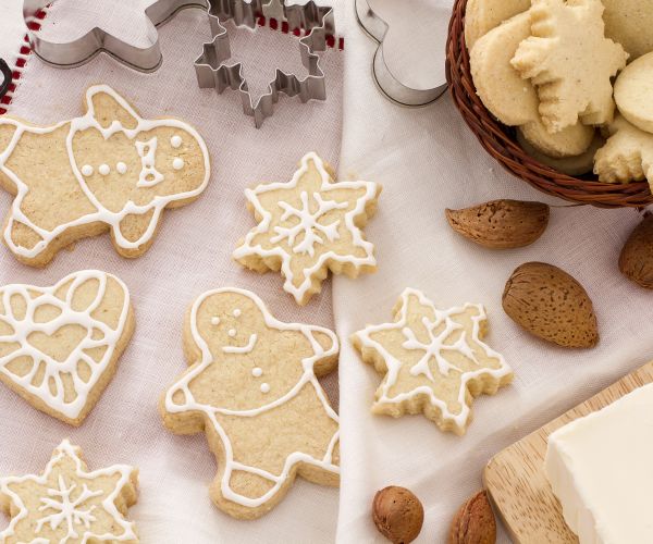 Biscuits de Noël aux amandes
