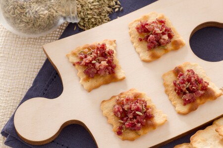 Feuilletés classiques aux miettes de saucisse