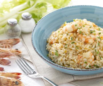 Risotto aux crevettes