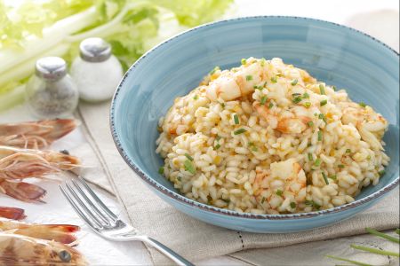 Risotto aux crevettes