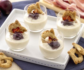 Crème de chou-fleur avec torcello