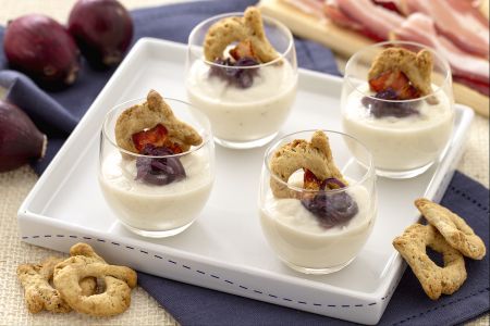 Crème de chou-fleur avec torcello