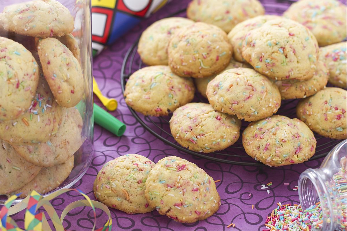 Biscuits arlequin