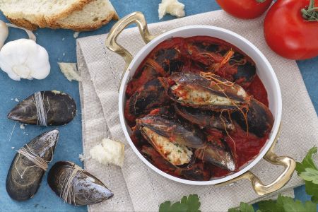 Moules farcies